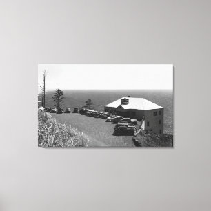 Oregon Coast Sea Lion Caves Main Office Canvas Print