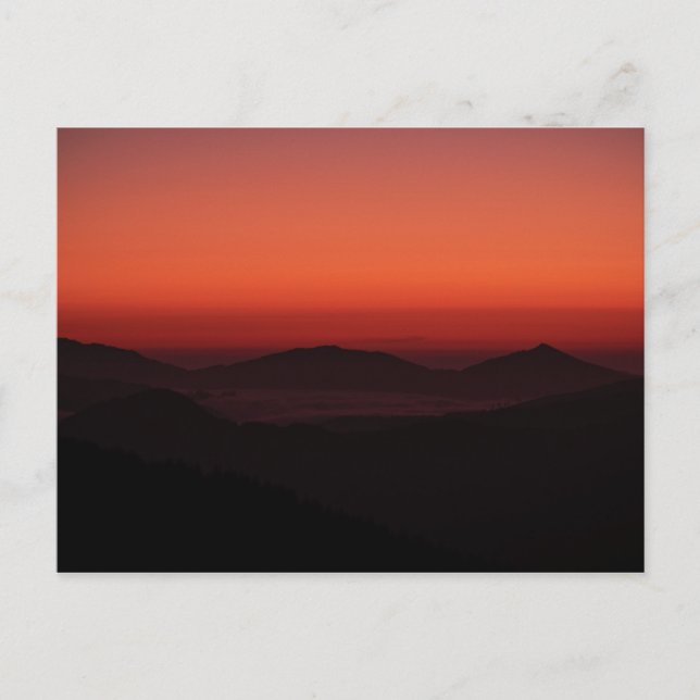 Oregon Coast Sunset 03 Postcard (Front)