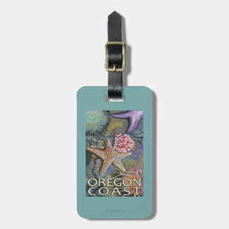 Oregon Coast Tidepool Luggage Tag