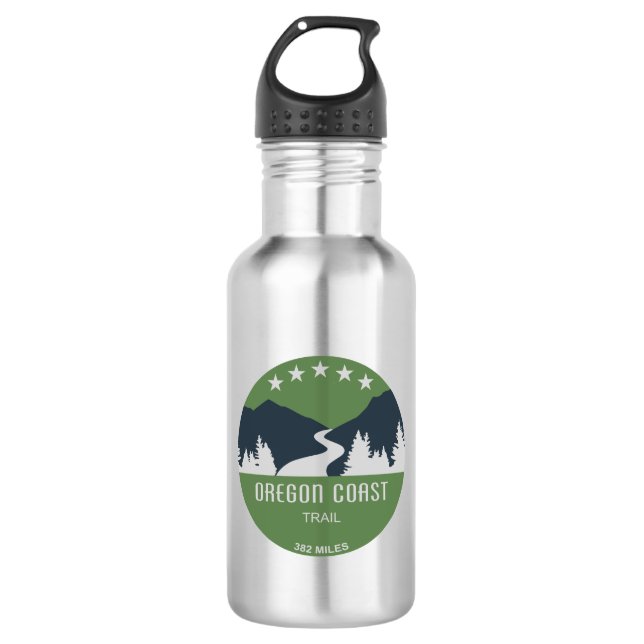Oregon Coast Trail 532 Ml Water Bottle (Front)