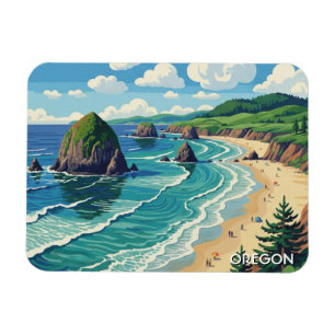 Oregon coast Travel Magnet