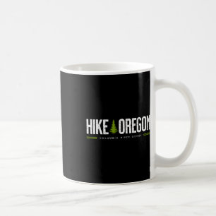 Oregon Columbia River Gorge Hike Tree Retro Graphi Coffee Mug