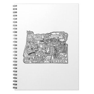 Oregon Doodle Notebook