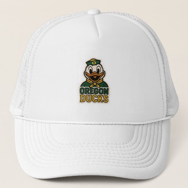 Oregon Ducks – The Ultimate College Football Team Trucker Hat (Front)