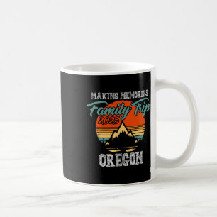 Oregon Family Trip 2025 Adventure Summer Vacation Coffee Mug
