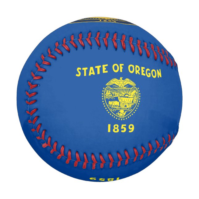 Oregon flag baseball (Front Left)