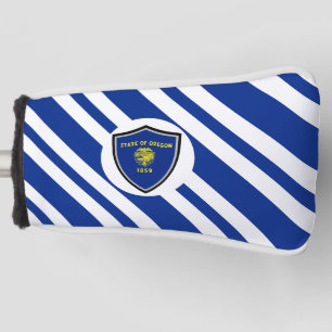 Oregon flag golf head cover