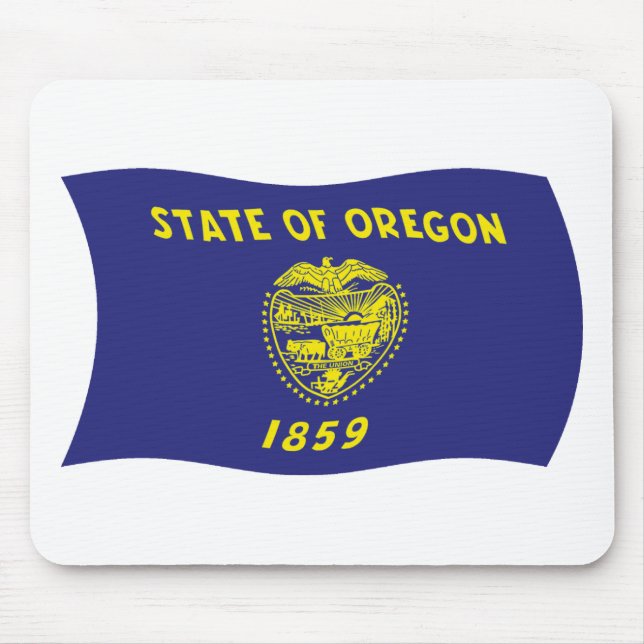 Oregon Flag Mousepad (Front)