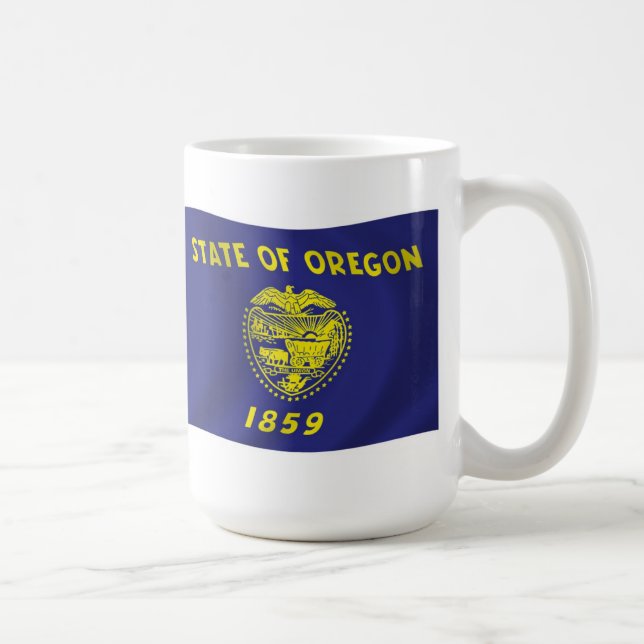 Oregon Flag Mug (Right)