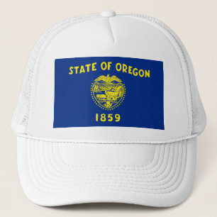 OREGON FLAG TRUCKER HAT
