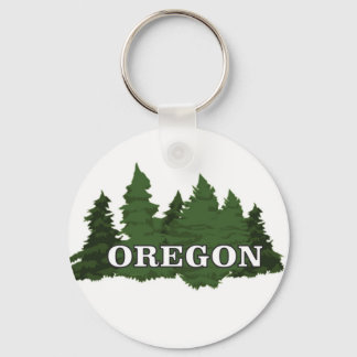 Oregon Forest Keychain