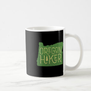 Oregon Hiker Outdoors Clic Retro Hiking Adventure Coffee Mug