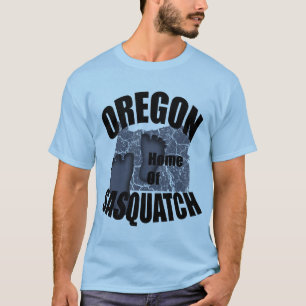 Oregon Home of Sasquatch T-shirt