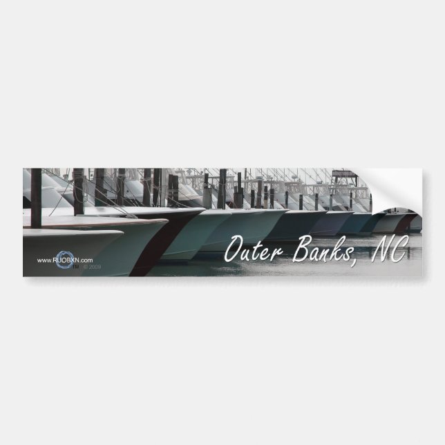 Oregon Inlet Bumper Sticker (Front)