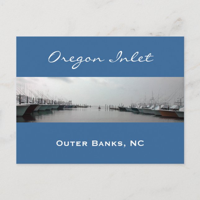 Oregon Inlet Postcard (Front)