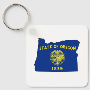 Oregon Keychain