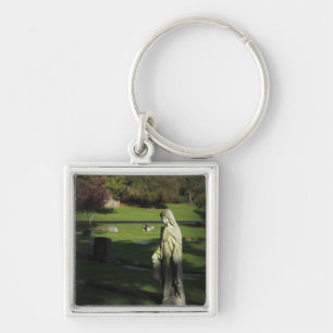 Oregon, Lake Oswego, Oswego Pioneer Cemetery Keychain