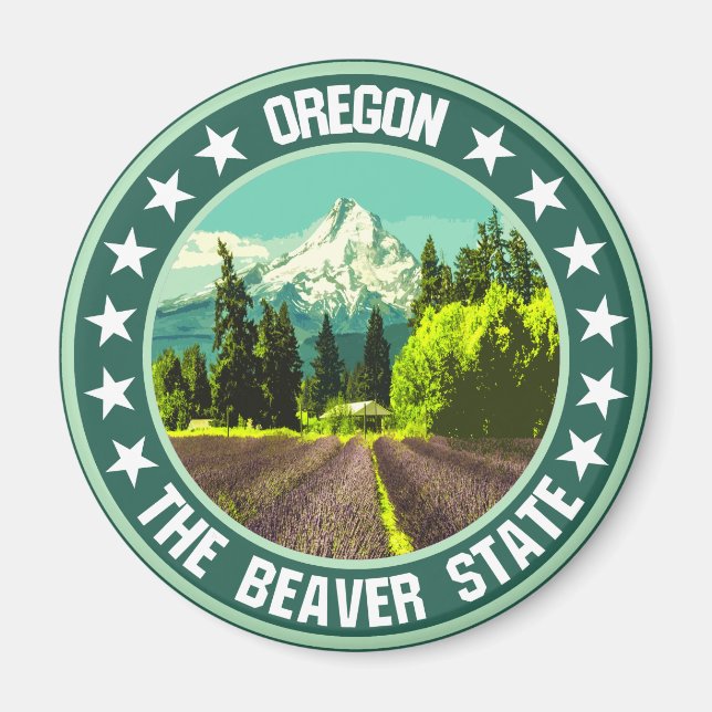 Oregon                                             magnet (Front)