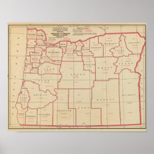 Oregon mfg, mechanical industries poster