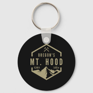 Oregon Mountain Mt. Hood Keychain