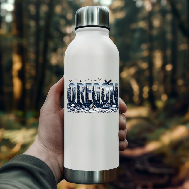 Oregon Nature Sticker | Oregon Camping Sticker (Oregon Nature Sticker | Oregon Camping Sticker by PiggyPrint Stickers. )