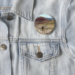 Oregon Painted Hills Landscape 2 Inch Round Button