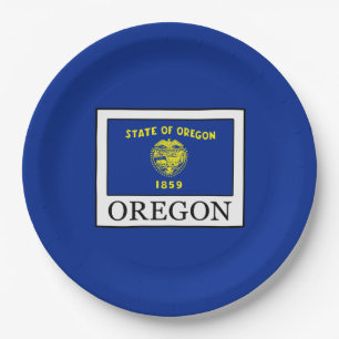 Oregon Paper Plate