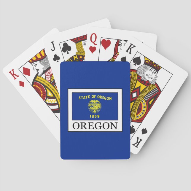 Oregon Playing Cards (Back)
