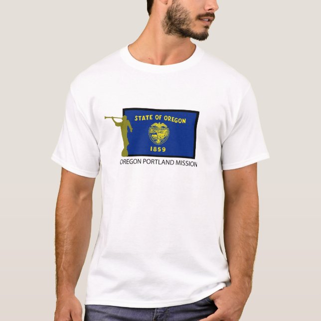 OREGON PORTLAND MISSION  LDS CTR T-Shirt (Front)