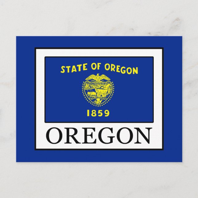 Oregon Postcard (Front)
