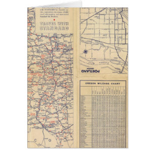 Oregon road map