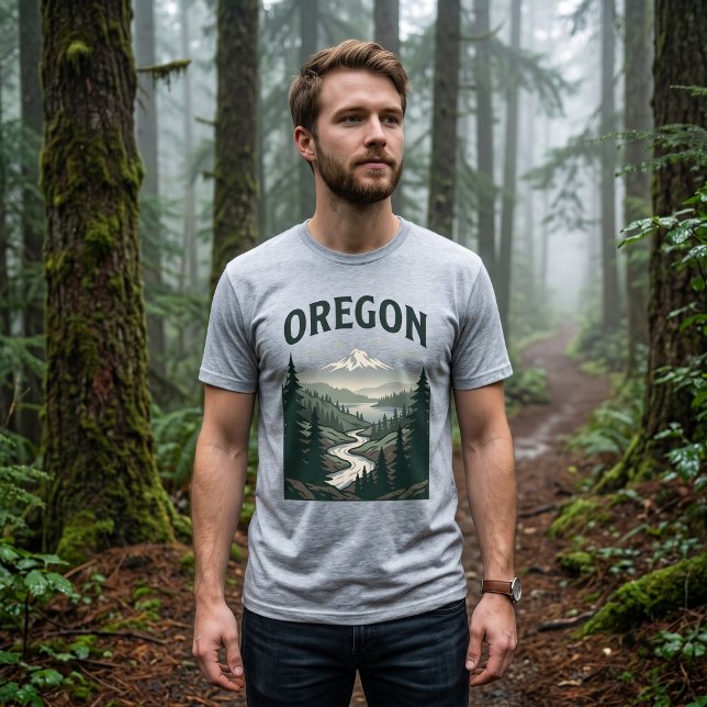 Oregon Scenic Heritage T-Shirt (Creator Uploaded)