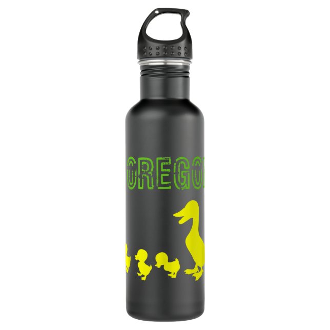 Oregon souvenir  710 ml water bottle (Front)
