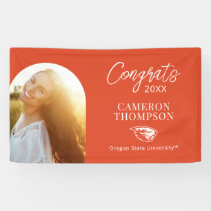 Oregon State Beavers Beaver Head Banner