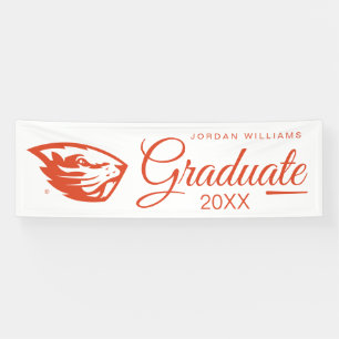 Oregon State Beavers Beaver Head Banner