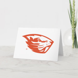 Oregon State Beavers | Beaver Head Card
