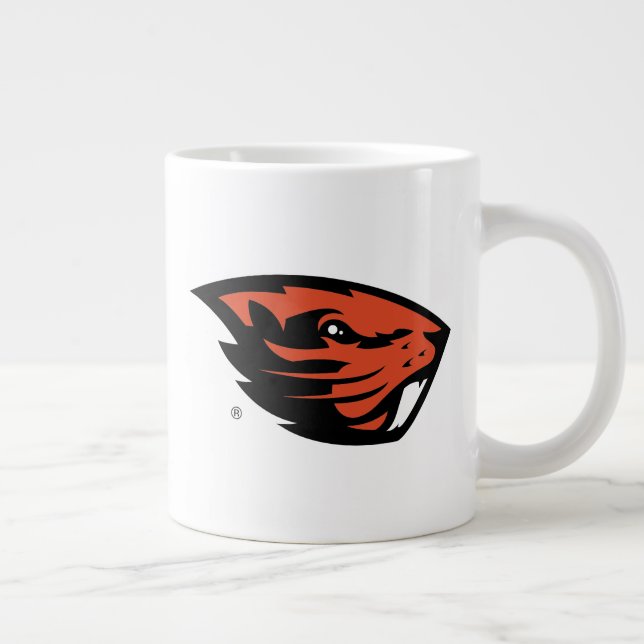 Oregon State Beavers | Beaver Head Large Coffee Mug (Right)