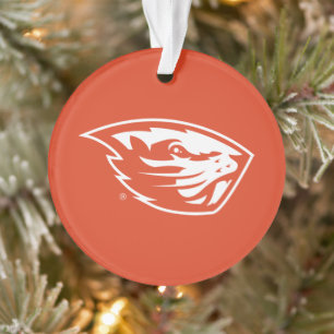 Oregon State Beavers   Beaver Head Ornament