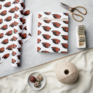 Oregon State Beavers   Beaver Head Wrapping Paper