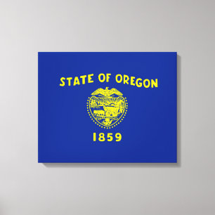 Oregon State Flag Design Decor