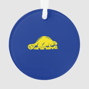 Oregon State Flag Design Decor Ornament
