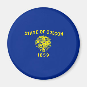 Oregon State Flag Design Magnet