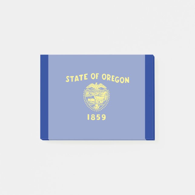Oregon State Flag Design Post-it Notes (Front)
