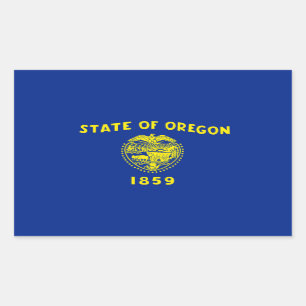 Oregon State Flag Design Sticker