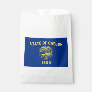 Oregon State Flag Favour Bag