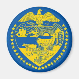 Oregon State Flag Magnet