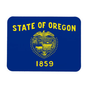 Oregon State Flag Magnet