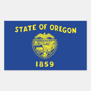 Oregon State flag Sticker
