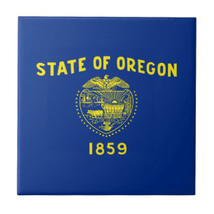 Oregon State Flag Tile