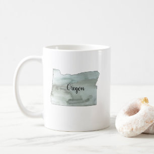 Oregon State Illustration Coffee Mug